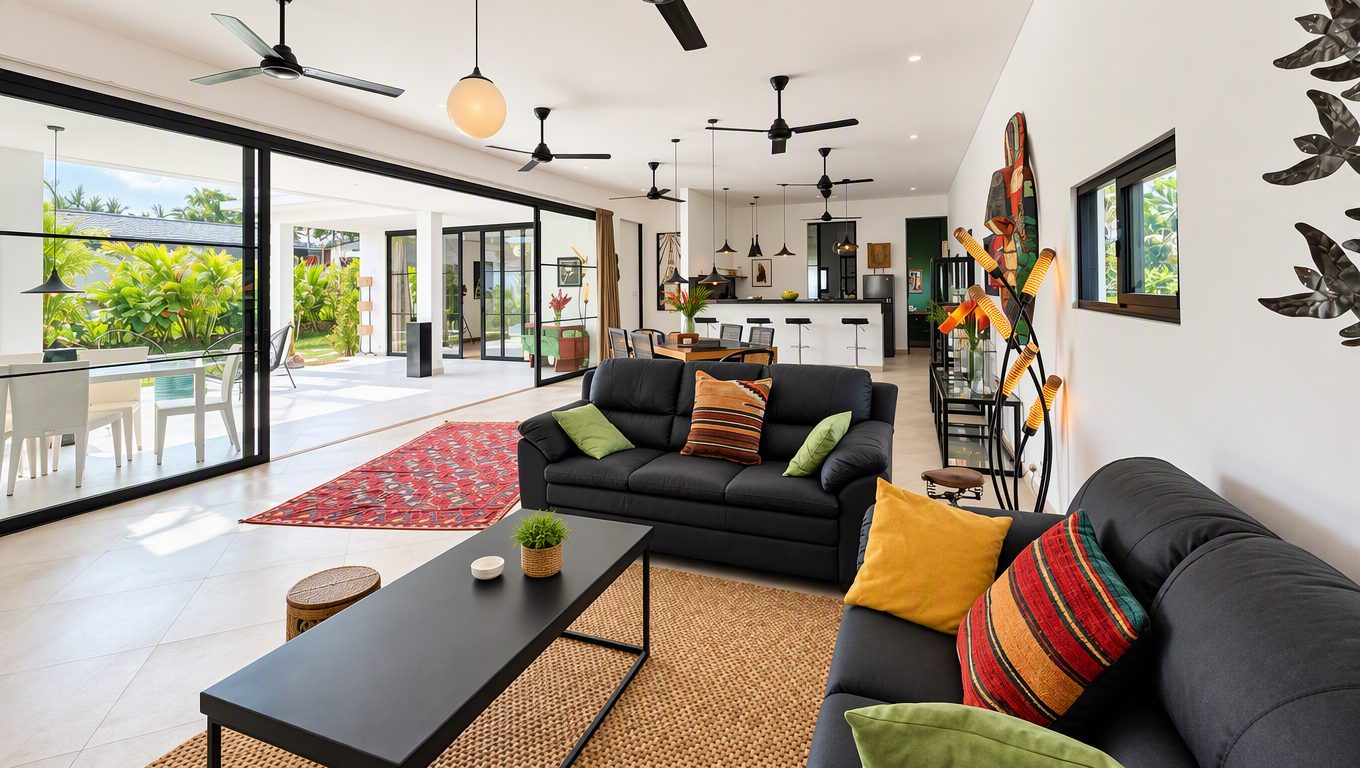 Designer Villa in Green Ubud